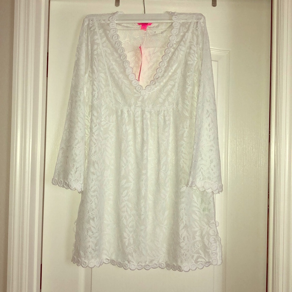 Lily Pulitzer White Coverup